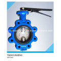 Литье CF8m Двойной вал / стержень Lugged Butterfly Valve